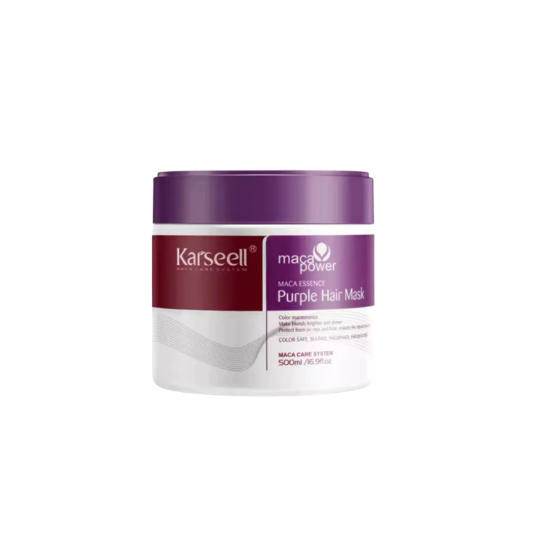 Máscara Matizadora Karseell Collagen Loiro Prateado 500g